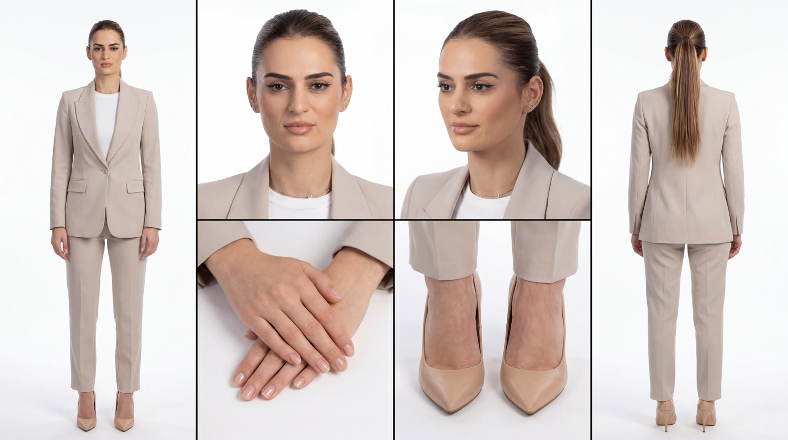 Digital avatar look one