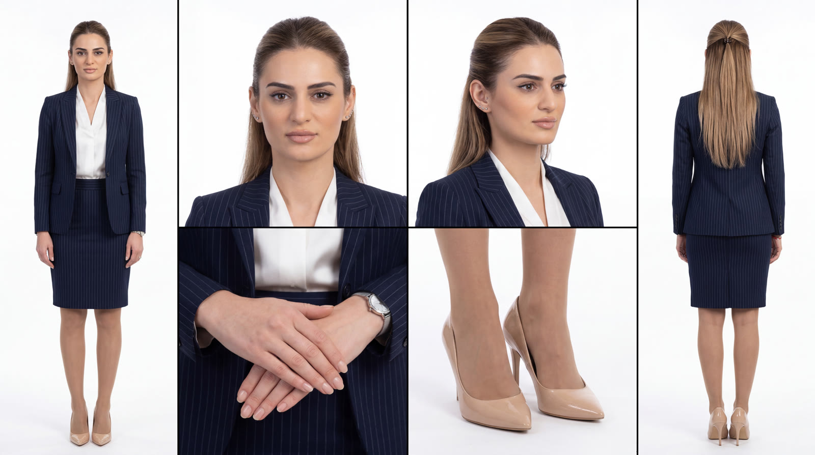 Digital avatar look three